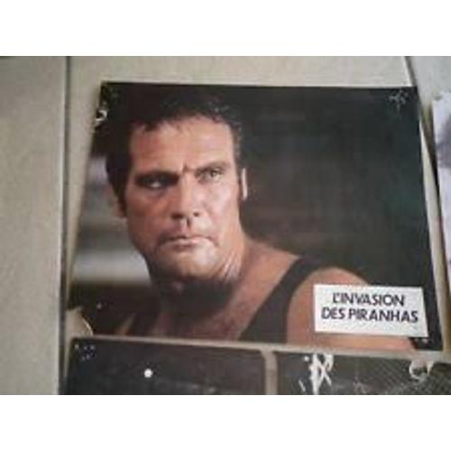 L'invasion Des Piranhas - Lee Majors - Antonio Margheriti - Photo D'exploitation Du Film En Couleur 21x27 Cm - 1978