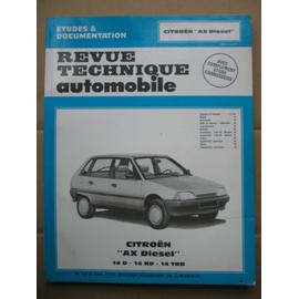 Revue technique automobile 478.6 Citroën AX (tous modèles essence)