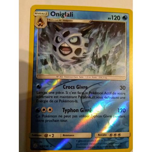 Carte Pokémon Française Reverse 48 /236 Oniglali Éclipse Cosmique