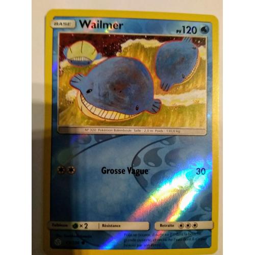 Carte Pokémon Francaise Reverse 45 /236 Wailmer Éclipse Cosmique