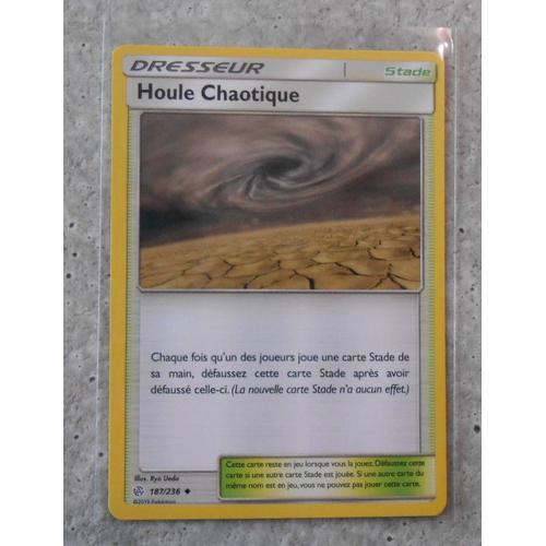 Carte Pokemon Houle Chaotique Reverse 187/236 Eclipse Cosmique Vf