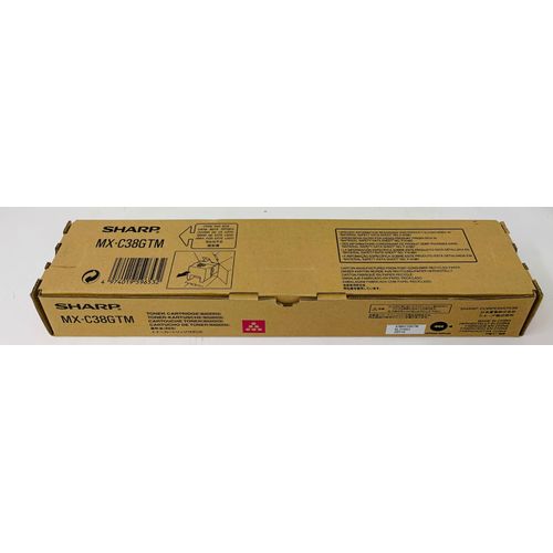 Sharp MXC38GTM - Magenta - originale - cartouche de toner - pour Sharp MX-C310, MX-C310F, MX-C310FX, MX-C311, MX-C380, MX-C381, MX-C381FX