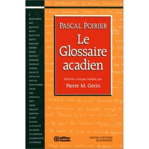 Le Glossaire Acadien