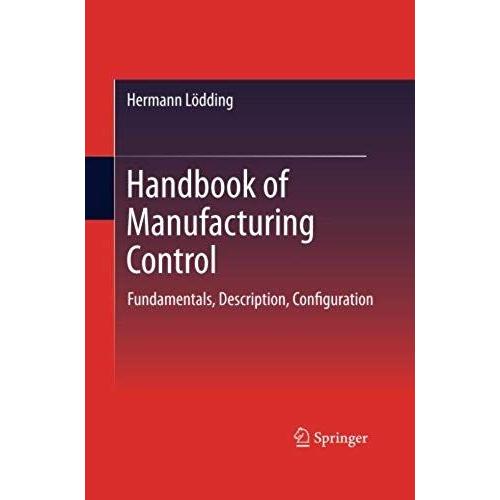 Handbook Of Manufacturing Control