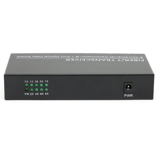 Convertisseur de média, Plug and Play 5VDC Gigabit Switch 1 Fibre Adaptative pour Conversion de Signal