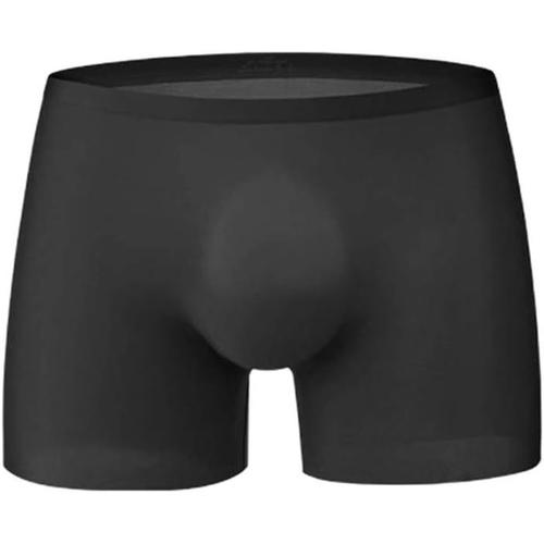 Culottes En Soie 3d Respirantes Pour Hommes, Sous-Vêtements Boxeurs Sans Couture, Grande Taille, Lingerie De Maternité