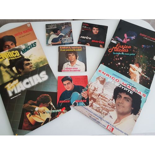 Lot Vinyles Enrico Macias