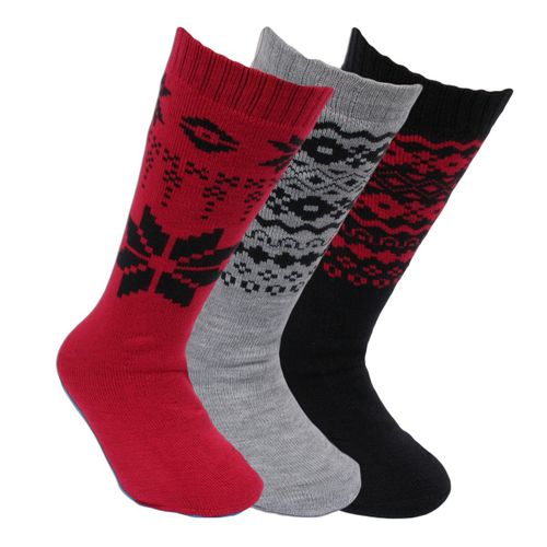Chaussettes Hautes Enfant Lot De 3