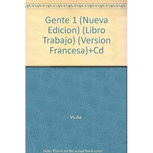 Gente 1 Libro De Trabajo+Cd - Nueva Edicion