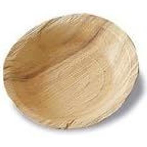 Naturel 25 Assiettes Palmier Creuses Biodegradables 20 Cm