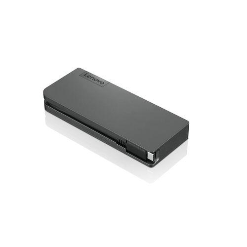 Lenovo Powered USB-C Travel Hub - Station d'accueil - USB-C - VGA, HDMI - Campus - Mondial - pour ThinkPad X1 Yoga Gen 8 21HQ