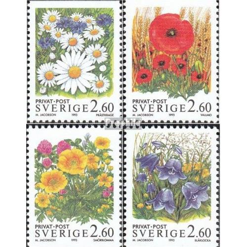 Suède 1781-1784 (Édition Complète) Neuf 1993 Fleurs D'été