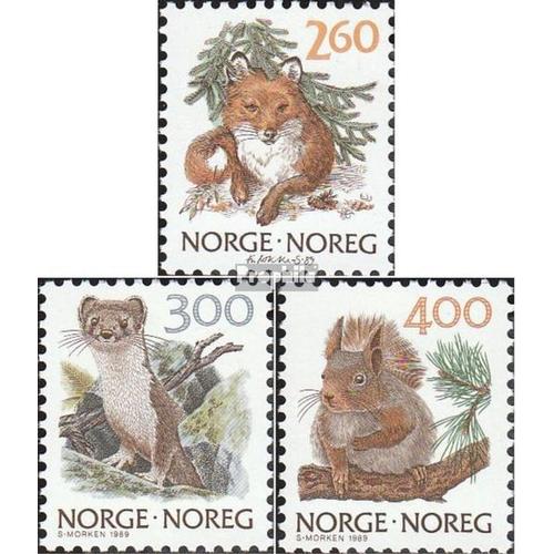 Norvège 1009-1011 (Complète Edition) Neuf Avec Gomme Originale 1989 Nature