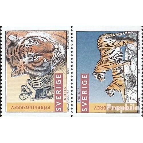 Suède 2032-2033 Couple (Édition Complète) Neuf 1998 Tiger