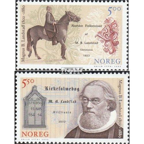Norvège 1452-1453 (Édition Complète) Neuf 2002 M. Brostrup Landstad