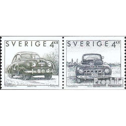 Suède 1746-1747 Couple (Édition Complète) Neuf 1992 Suède. Automobile