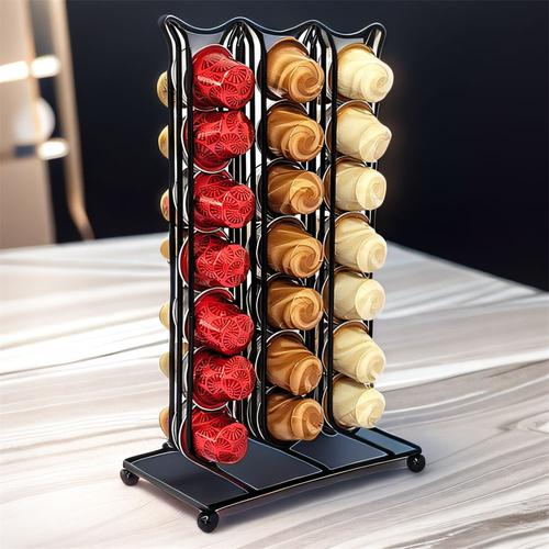 Support De Présentation Pour Capsules De Café Nespresso, Porte-Dosettes En Métal De Haute Qualité