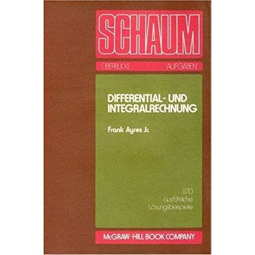 Schaum's Outline Of Theory And Problems Of Differential And Integral Calculus