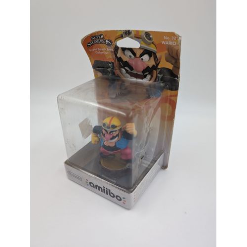 Figurine Nintendo Amiibo Super Smash Bros No. 32 Wario
