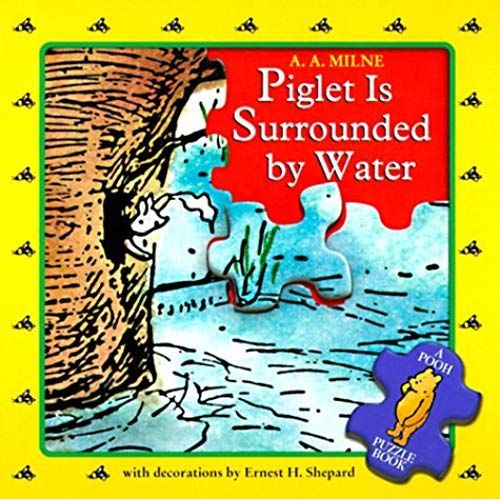 Piglet Is Surrounded By Water, Pooh Puzzle Book (Winnie-The-Pooh)