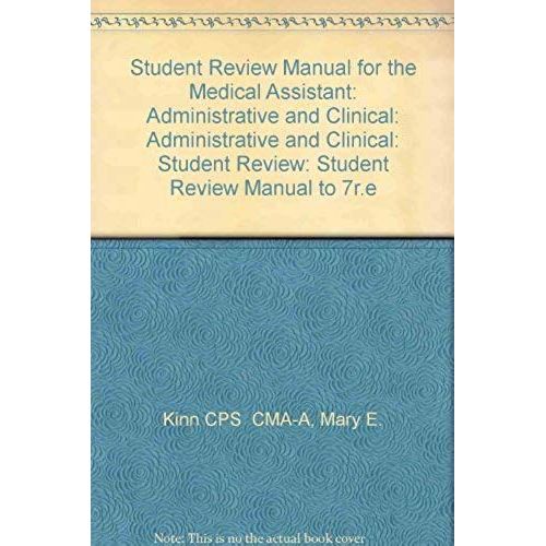 Student Review For The Medical Assistant: Administrative And Clinical