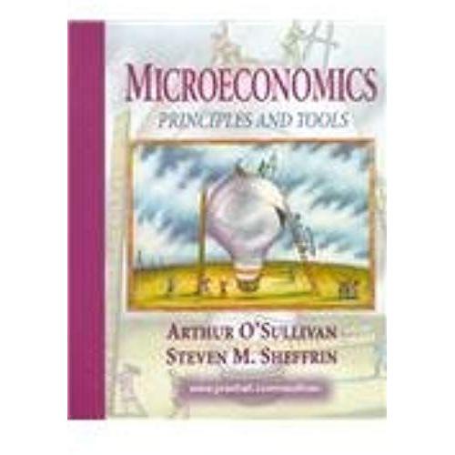 Microeconomics: Principles And Tools