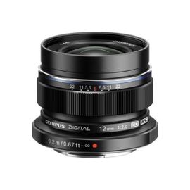 Objectif hybride Olympus M.Zuiko Digital ED 12mm f/2 MSC noir