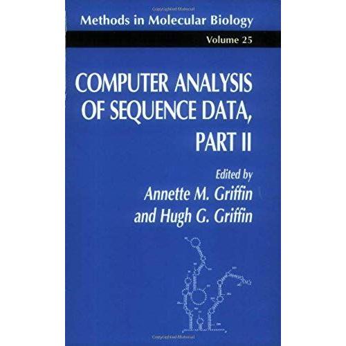 Computer Analysis Of Sequence Data Part Ii