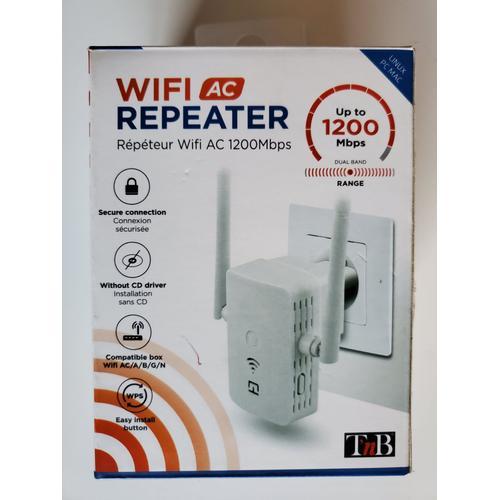 Repeater 1200 TNB WiFi AC 1200 Mbps WPS
