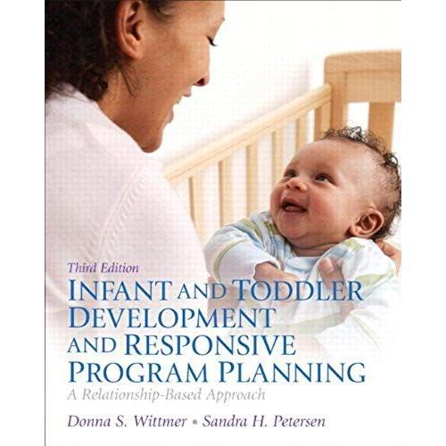 Infant And Toddler Development And Responsive Program Planning: A Relationship-Based Approach, Loose-Leaf Version