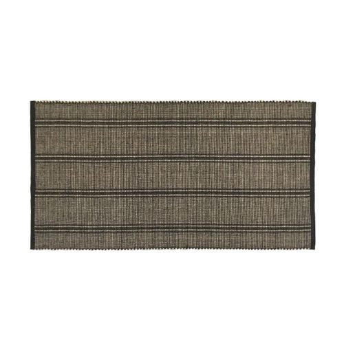 Tapis Déco À Rayures En Coton