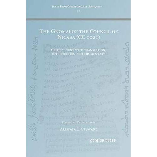 The Gnomai Of The Council Of Nicaea (Cc 0021)