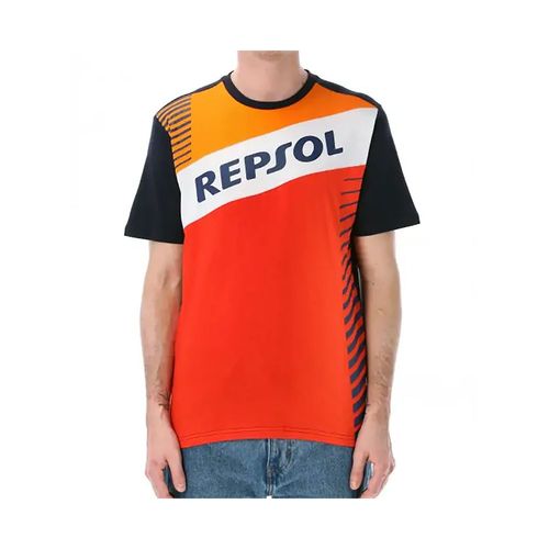 T-Shirt - Repsol Insert Moto Gp Homme Bleu/Rouge