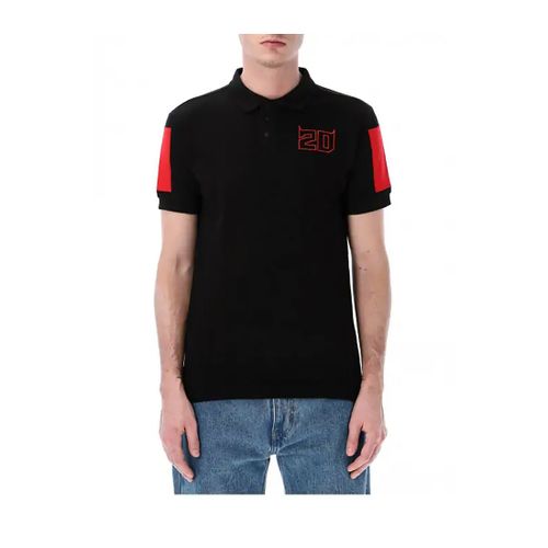 Polo - 20 Outline El Diablo Fq20 Officiel Motogp Homme Noir