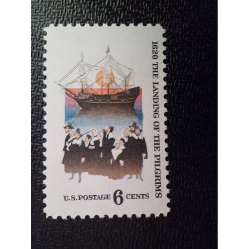 Timbre Etats-Unis Yt 915 Mayflower Et Pèlerins 1970 ( 061112 )