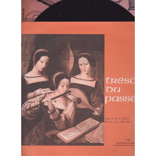 25 Cm - Livret Pochette Plastique Imprimée - Trésors Du Passé Avec Exemples Musicaux - Grimace Frescovldi