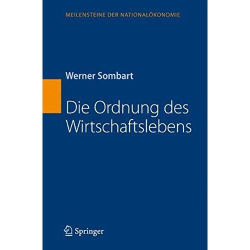 Die Ordnung Des Wirtschaftslebens