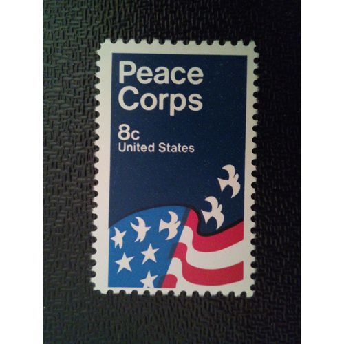 Timbre Etats-Unis Yt 945 Corps De La Paix - Messages De David Bataille 1972 ( 061112 )