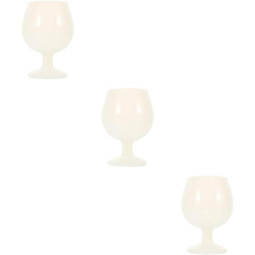 Comme Montré 3 Pièces Vin En Silicone Home Gadgets Verre Shooter Verres À Boire Vintage Tasse À Vin Sans Pied En Silicone Verres À Eau Verres À Whisky Tasse À Vin Pratique Gobelet D'eau Ménage