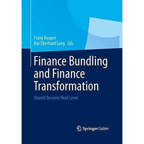 Finance Bundling And Finance Transformation