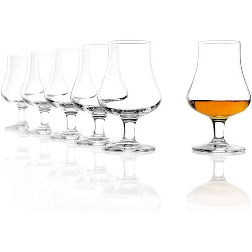 Clair Stölzle_Lausitz ¿ Verre Degustation Whisky 180ml / 6 Pièces Verres À Whisky/Verre Digestif/Verre A Whisky/Verre À Digestif/Verres Whisky