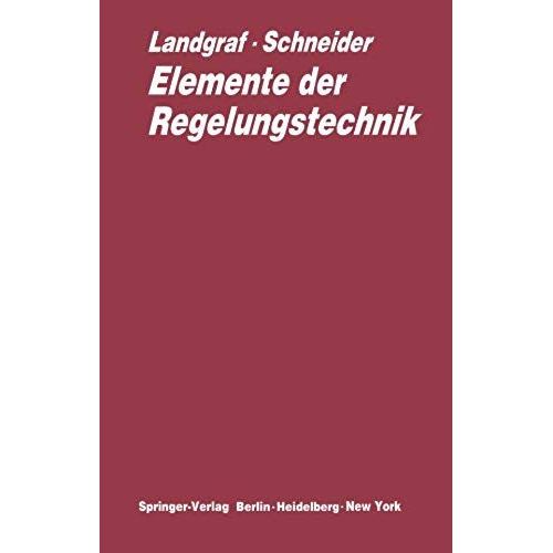 Elemente Der Regelungstechnik