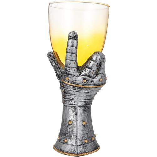 Argent Coupe De De Chevalier Tasse De Whisky Unique Chopes À Bière Décoratives Boire Un Verre D'eau Coupe En Verre Vin De Mariage Gobelets À Boissons Tasse De Jus Bureau Base Résine