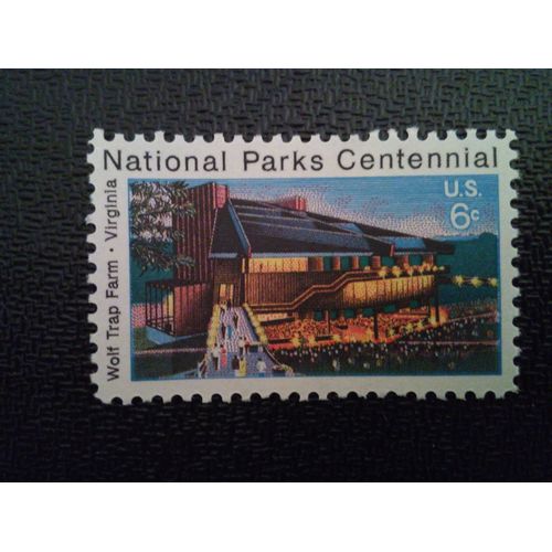 Timbre Etats-Unis Yt 953 Parc National Du Centenaire - Wolf Trap Farm, Virginie 1972 ( 061112 )