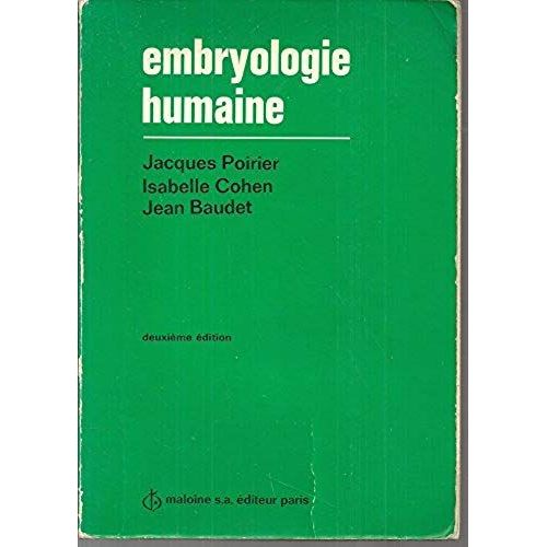 Embryologie Humaine