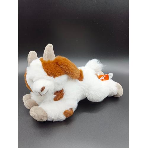 Doudou Peluche Wild Republic - Chèvre - Allongée - Env. 24cm