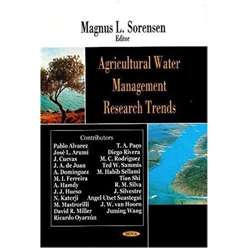 Agricultural Water Management Research Trends