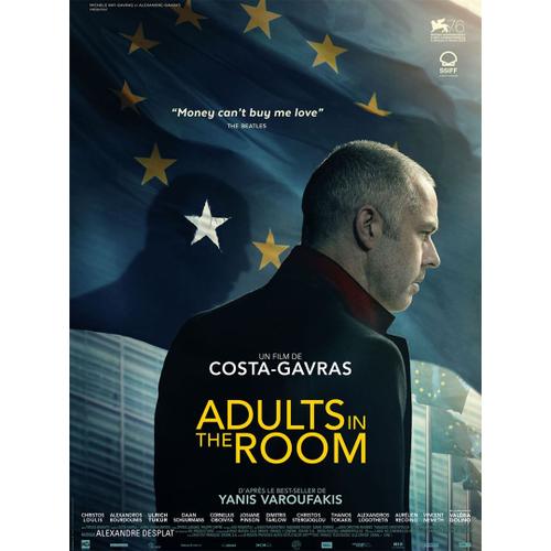 Adults In The Room - Affiche Originale De Cinéma - Format 40x60 Cm - Un Film De Costa-Gavras Avec Christos Loulis, Alexandros Bourdoumis, Ulrich Tukur, Josiane Pinson - Année 2019