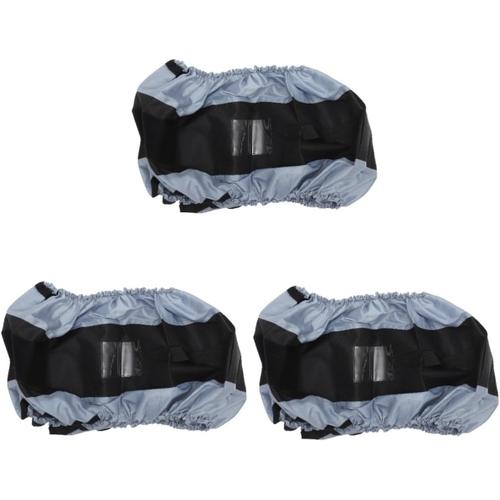 Comme Montré 3 Pièces Sac De Rangement De Pneus Accessoires Accessoires Auto Couverture De Campeur De Camion Accessoires Pour Camions Guimbarde La Neige Tissu Oxford Voyage Enjoliveur