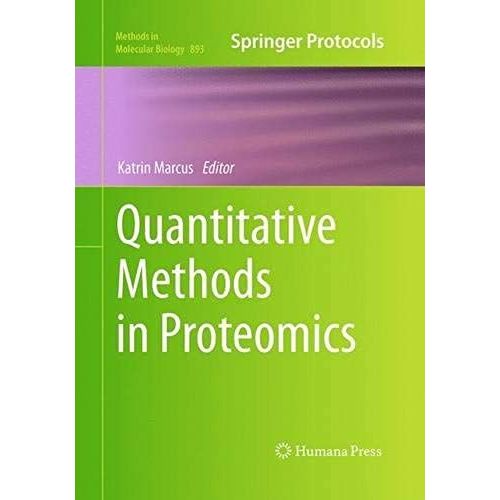 Quantitative Methods In Proteomics
